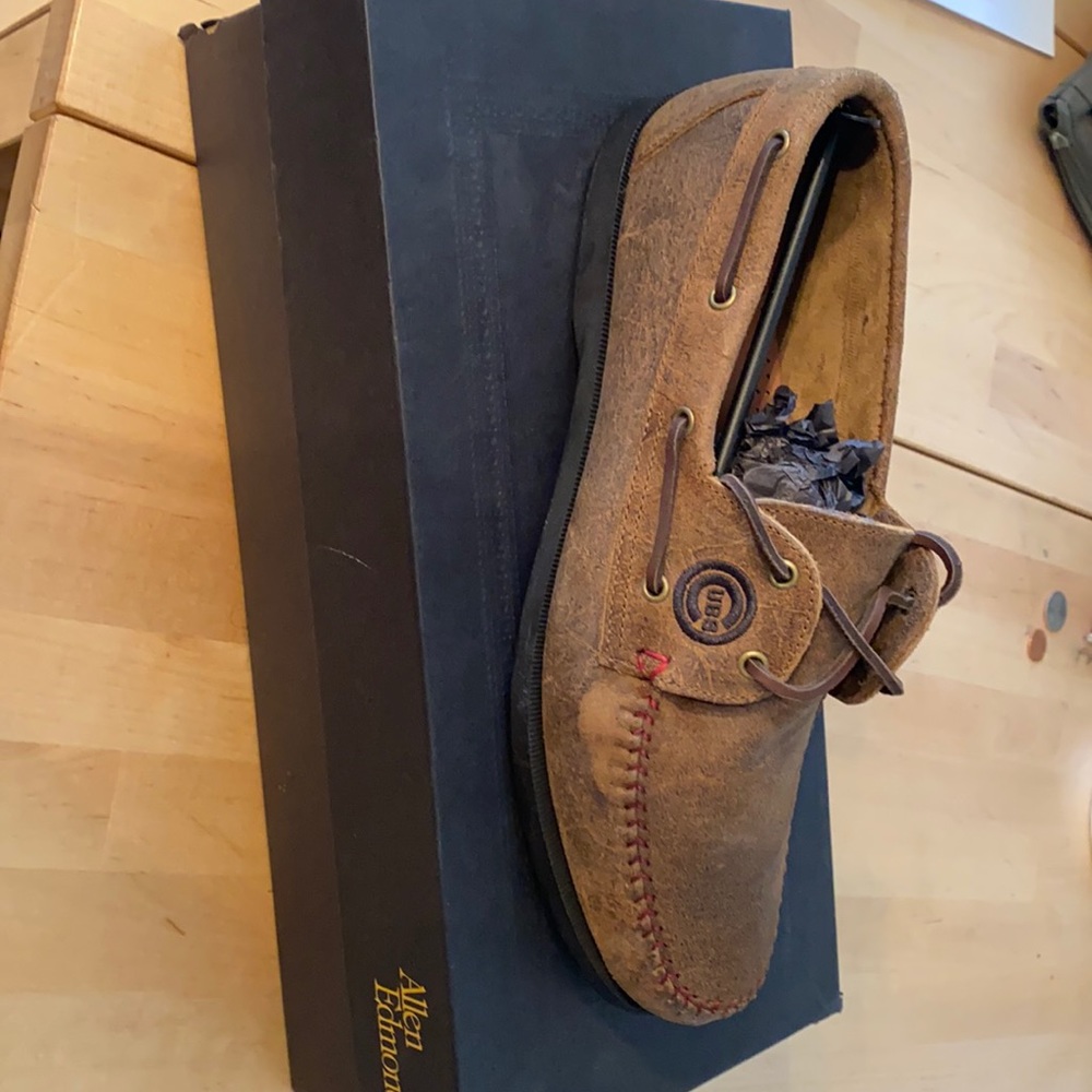 Allen Edmonds Chicago Cubs boat  shoes